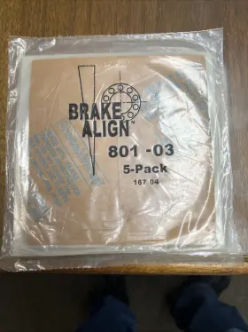 801-03 Brake Align 5 Pack C5f Rotor Shim Oem New Factory Boat Parts Box7