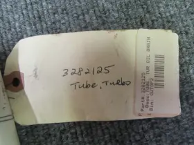 3282125 Cummins A11 Marine Turbo Oil Return Tube Oem New Factory Boat Parts #2