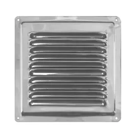 Ea-si1818-karkon Demlou Ventilation Grille Made From Non-magnetic Stainless Steel Aisi 316 Indoor/ou