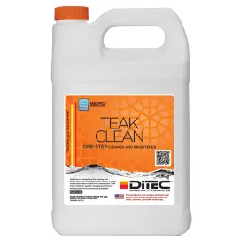 4x-ppj8-7bew Ditec Marine Products Teak Clean - Gallon 4xppj87bew