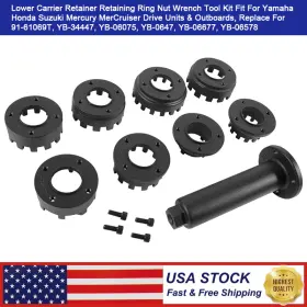Eg-auto Egqp304 Lower Carrier Retainer Retaining Ring Wrench Kit For Yamaha Honda Suzuki Mercury