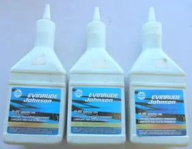 775604 Evinrude Johnson A29 Hi-vis Gearcase Lubricant Lot Of 3 Oem New Boat Part