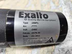 250ps Exalto 24v Windshield Wiper Motor #2