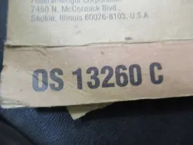 13260c Fel-pro E11 Genuine Os Oil Pan Gasket Set Oem New Factory Boat Parts #3