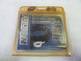 Wr20-0100 Fulton C8d Wr20 0100 Winch Rope And Hook 3/8 Inch X 20ft Oem New Factory Boat Parts