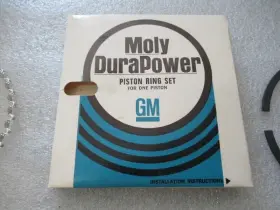 3892365 Gm A6 Moly Durapower Piston Ring Set Oem New Factory Boat Parts #3
