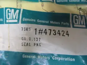 473424 Gm C10b Marine Rear Main Seal Package Oem New Factory Boat Parts #2