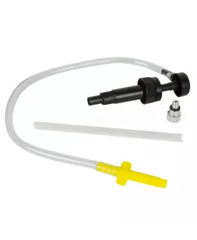 36202 Hyper Tough Quart Lower Unit Fill Marine Pump Adapter Fits Most Motors No Mess #2
