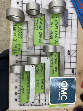 J24061 K&m 22864 2 Lot Of 6 And Shim Gauge Oem Marine Specialty Tools J22864 J2422