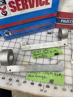 J-25237 Kent Moore C20 Set Of 2 J 23352 Shim Gauge Oem Marine Specialty Tool