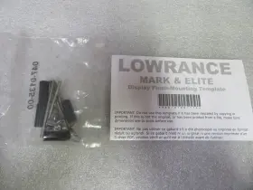 028-001 Lowrance Fm-me5 C2c Mark/elite Flush Mount Kit Oem New Factory Boat Part