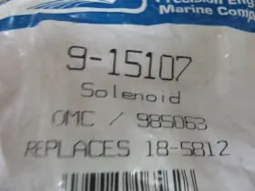 18-5812 Mallory 9-15107 C3e Solenoid Replaces 985063 Oem New Factory Boat Parts #2