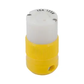 4731cr Marinco Shore Power Plug Locking Connector 15a 125v Yellow