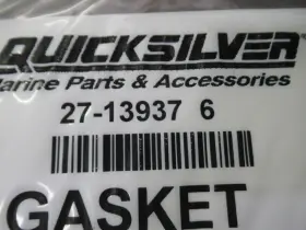 27-13937 Mercury G15 Genuine Quicksilver 6 Gasket Oem New Factory Boat Parts #3