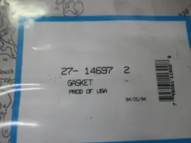 27-14697 Mercury G65 Genuine Quicksilver 2 Gasket Oem New Factory Boat Parts #3