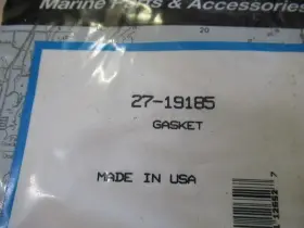 27-19185 Mercury A27 Quicksilver Exhaust Cover Gasket Oem New Factory Boat Parts #3