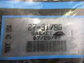 27-31798 Mercury E8 Quicksilver Cylinder Block Cover Gasket Oem New Boat Parts #3
