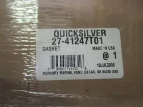 27-41247t01 Mercury G45 Quicksilver Head Gasket Oem New Factory Boat Parts #3