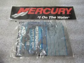 27-414993 Mercury G15 Quicksilver Exhaust Cover Gasket Oem New Factory Boat Part