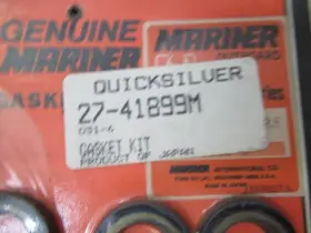 27-41899m Mercury G15 Quicksilver Lower Unit Gasket Set Oem New Factory Parts #3
