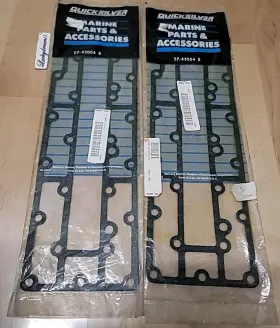 Mercury 27-430045 Lot Of 2 Genuine Quicksilver Gasket Oem 27-43004009