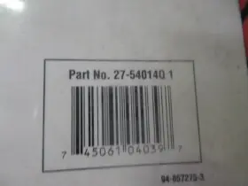27-54014q Mercury A26 Quicksilver 1 Gasket Set Oem New Factory Boat Parts #3
