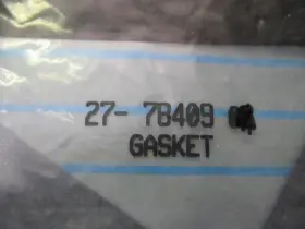 27-78409 Mercury G15 Quicksilver Baffle Plate Gasket Oem New Factory Boat Parts #3