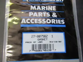 27-807982 Mercury G15 Genuine Quicksilver 1 Gasket Oem New Factory Boat Parts #3