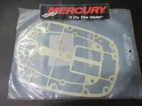 27-823988 Mercury C4 Quicksilver Exhaust Plate Gasket Oem New Factory Boat Parts #2
