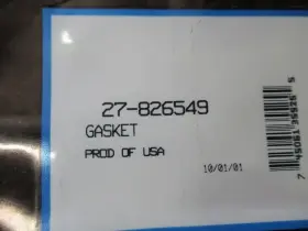 27-826549 Mercury G25 Quicksilver Adapter Plate Gasket Oem New Factory Boat Part #3