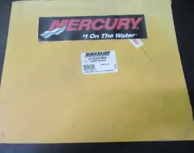 27-832933006 Mercury E7 Quicksilver Block Gasket Oem New Factory Boat Parts