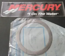 27-848254 Mercury G25 Quicksilver Tailpipe Gasket Oem New Factory Boat Parts