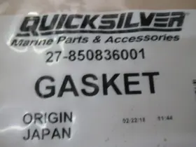 27-850836001 Mercury G25 Quicksilver Cyl Head Gasket Oem New Factory Boat Parts #3
