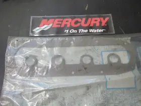 27-85487 Mercury A27 Quicksilver Cylinder Block Cover Gasket Oem New Boat Parts #3