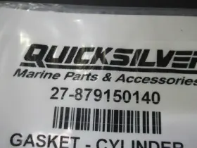 27-879150140 Mercury E7 Quicksilver Cylinder Head Gasket Oem New Boat Parts #3