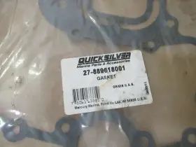 27-889618001 Mercury F13 Quicksilver Oil Sump Gasket Oem New Factory Boat Parts #3