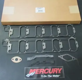 27-895235 Mercury C4 Quicksilver Intake Gasket Kit Oem New Factory Boat Parts