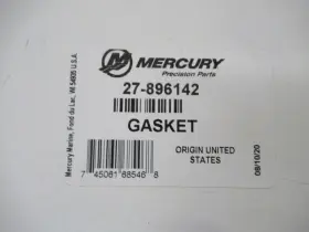27-896142 Mercury G75 Quicksilver Adaptor Gasket Oem New Factory Boat Parts #3