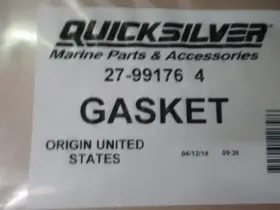 27-99176 Mercury G65 Genuine Quicksilver 4 Gasket Oem New Factory Boat Parts #3