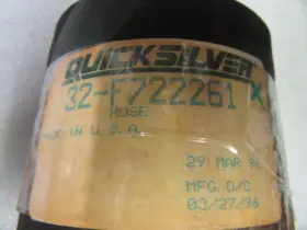 32-f722261 Mercury C3c Quicksilver Exhaust Hose Oem New Factory Boat Parts #2