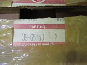 39-65153 Mercury B9 Quicksilver Piston Ring Set Oem New Factory Boat Parts #3