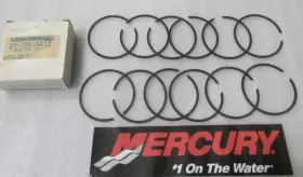 39-78816a12 Mercury B9 Quicksilver Piston Ring 12pcs Oem New Factory Boat Parts