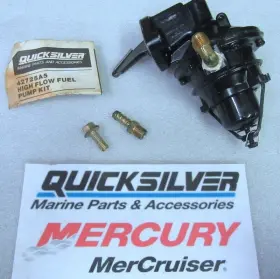 42725a5 Mercury C3c Quicksilver High Flow Fuel Pump Oem New Factory Boat Parts