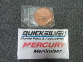 814875 Mercury C10b Quicksilver Heat Exchanger Cover End Oem New Boat Parts