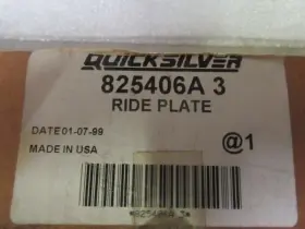 825406a Mercury A9 Quicksilver 3 Ride Plate Kit Oem New Factory Boat Parts #2