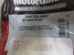 87-map15104t Mercury C8a Quicksilver Switch Assembly Oem New Factory Boat Parts #2