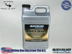 8m0229801 Mercury Quicksilver Oem Dfi Direct Injection Ss 2-stroke Oil 2.5 Gallon