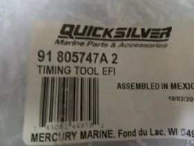 91-805747a Mercury C2e Quicksilver 2 Timing Tool Efi Oem New Factory Boat Parts #2
