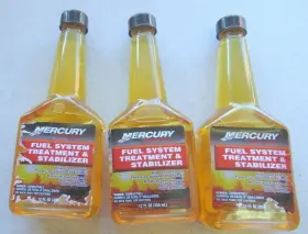 92-858072k01 Mercury A29 Treatment And Stabilizer Lot Of 3 Oem New Boat Parts