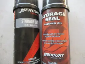 92-858081k02 Mercury A32 Quicksilver Storage Seal Fogging Oil Lot Of 2 Oem New #2